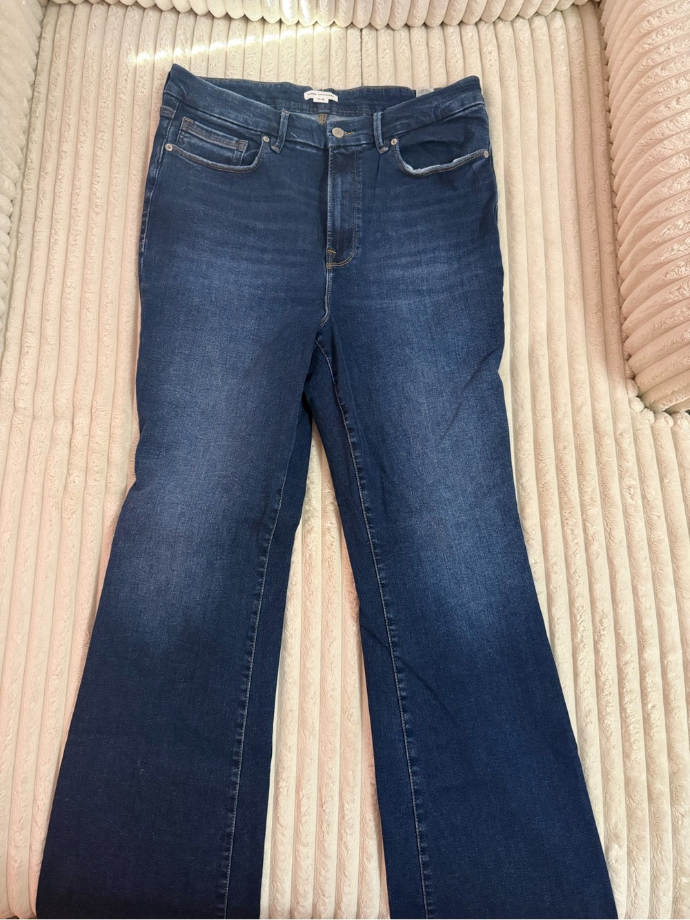 Good American Always Fits Classic Bootcut Jeans 14-18 NWOT